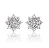 Diamond Earrings Snowflake