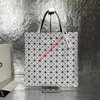 Issey Miyake Prism Basic Tote Bag White