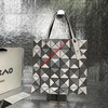 Issey Miyake Lucent Bi-color Tote Grey