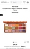 Too faced Pumpkin spice