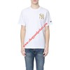 MLB NY Gold Embroidery Logo Short Sleeve T-shirt New York Yankees