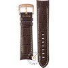 Jaguar Watch J631 brown leather band