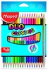 Карандаши цветные "Color Peps Duo", 36 цветов