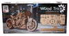 Механическая сборная модель Wood trick- мотоцикл DMS с мотором