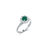 Garrard 1735 Platinum Emerald Ring