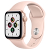 Apple Watch SE 40mm Gold Aluminum Case with Pink Sand Sport Band (MYDN2RU/A)