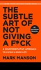 книга the subtle art of not giving a fuck