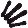 Средство для укладки волос 4pcs Black Magic Foam Sponge Bun Maker Hair Donut Ponytail Clip Twister Styling