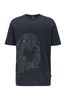 Boss Pure-cotton T-shirt with rubberised print Style Tiburt 160 - 50423048