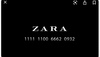 Сертификат подарочный Zara