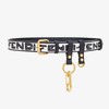 Fendi Multi-accessorized Belt In Graphic Leather White