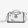 Fendi Medium By The Way Boston Bag In Iconic Calfskin White