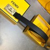 Fendi Roma Bucket Belt In Calf Leather Black