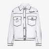 Fendi Roma Joshua Vides Jacket In Denim White