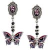 Серьги Deaths-head butterfly от "Alchemy Gothic"