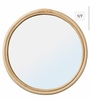 Rattan Spiegel
