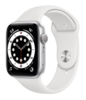 Apple watch 6 из алюминия серебристого цвета (40 мм)