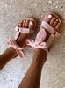 Suede Sandals - Blush