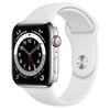 Apple Watch Silver Stainless Steel Case with Sport Band