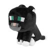 Мягкая игрушка Майнкрафт "Дымчатый кот" (Tuxedo Cat) 20 см