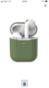 Зеленый чехол для airpods 2