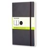 Записная книжка Moleskine Classic Soft, нелинованная, Large (13х21см), черная