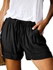 oversized black shorts