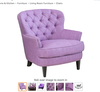 Christopher Knight Home Tafton Fabric Club Chair, Light Purple