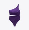 Asymmetric Cut-out Swimsuit