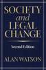 Alan Watson. Society and legal change