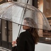 Качественный прозрачный зонт