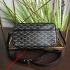 Goyard Goyardine Amacapvert Crossbody Bag Black