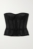 Dolce & Gabbana Strapless Bustier Top