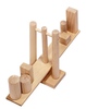 Развивающая игрушка Пелси Геометрические весы деревянные