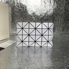 BAO BAO ISSEY MIYAKE LUCENT FLAT POUCH WHITE