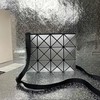 BAO BAO ISSEY MIYAKE LUCENT SMALL CROSSBODY BAG SILVER