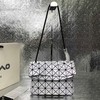 BAO BAO ISSEY MIYAKE PRISM SHOULDER BAG WHITE