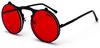 Красные очки с черной обводкой