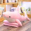 розовая акула игрушка мягкая 100 см