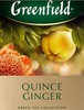 Зеленый чай в пакетиках Greenfield Quince Ginger