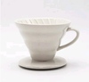 Воронка для кофе v60 керамическая белая