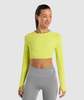 TRAINING LONG SLEEVE CROP TOP