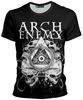 Футболка Arch Enemy черная, хлопковая