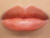 peach coloured lip balm