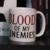 Кружка с надписью "BLOOD OF MY ENEMIES"