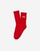 Носки высокие белые, красные, можно с надписями