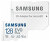 Карта MicroSD 128 ГБ Samsung Evo Plus UHS–I V30 A2 130 Mb*s с адаптером