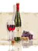 Живопись по номерам/Картина по номерам RDG-0410 "Вино и виноград" 40х50 см.