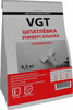 VGT Шпатлёвка финишная полимерная сухая, 0.5 кг., ВГТ для внутренних для внутренних работ