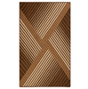 Ковёр «Каталония», 80x120 см., цвет коричневый